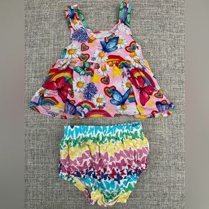 Posh Peanut tank and bloomer set